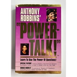 Anthony Robbins Power Talk W/ Stephen Hawking History Of Time & De Angelis Love